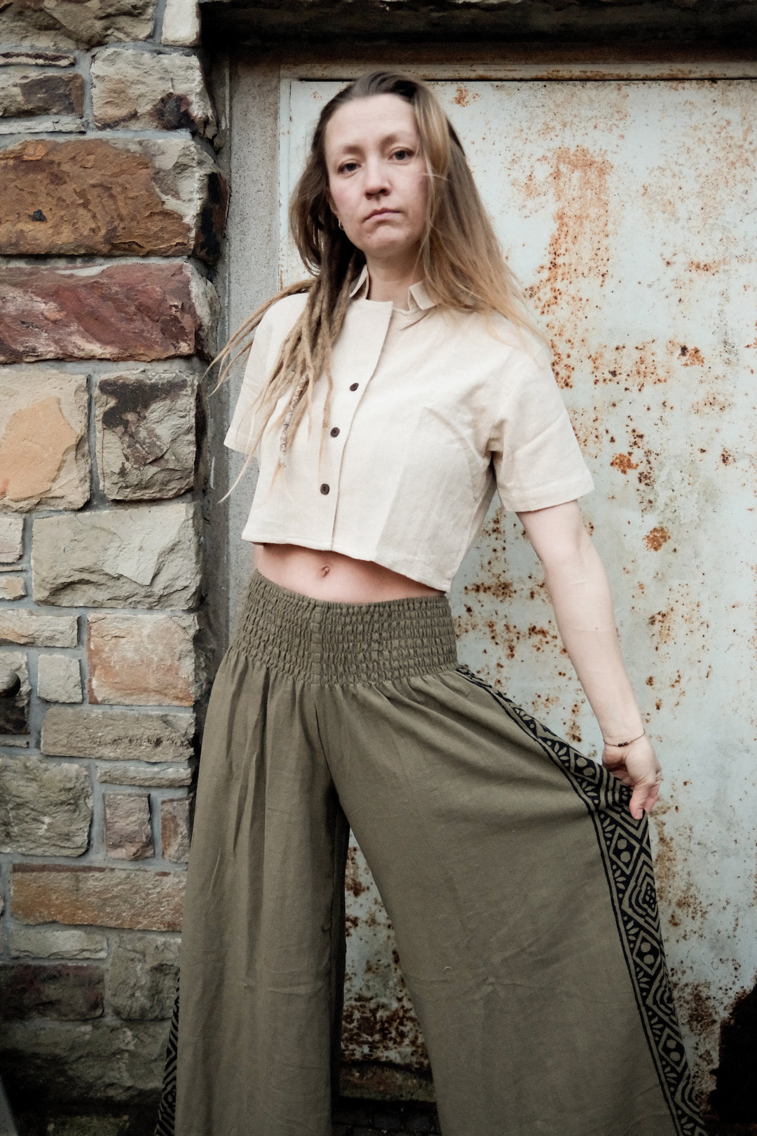 Maxi pants ~ Malou rust