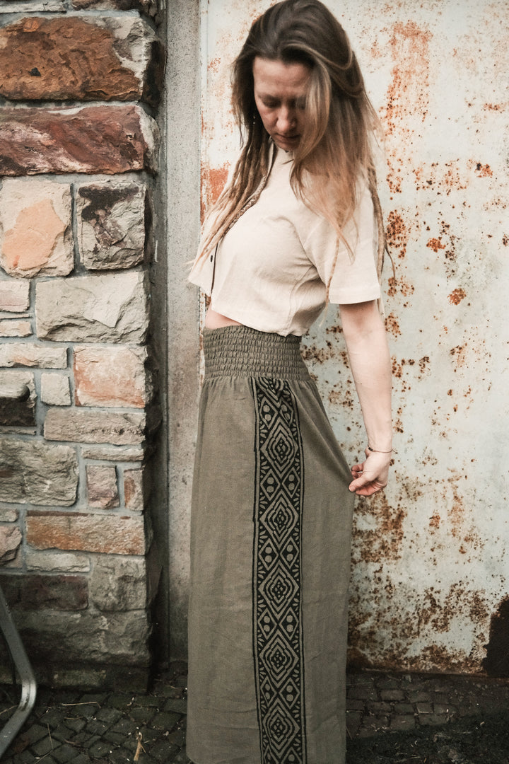 Maxi pants ~ Malou rust